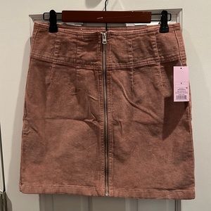 Wild Fable Corduroy Skirt NWT - light pink, size 8
